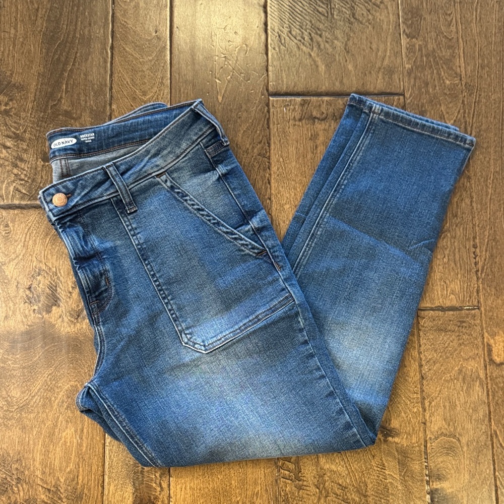 Old Navy Size 12 Women's Rockstar Super Skinny Ankle